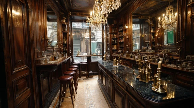 Retro Bar Interior Design