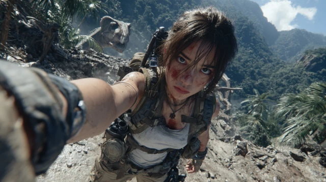Dinosaur Jungle Selfie Live Streamer Adventure