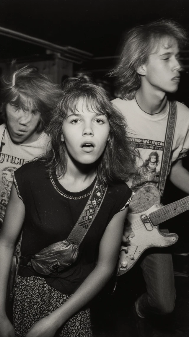 Soviet Rock Band 90s Photo by Igor Mukhin