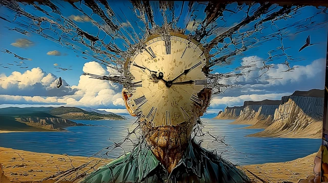 Surreal Dreamscape Art Time and Nature
