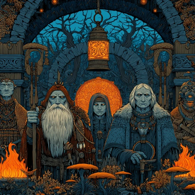 Dwarven Forge Masters Stone Arches and Rune Glyphs