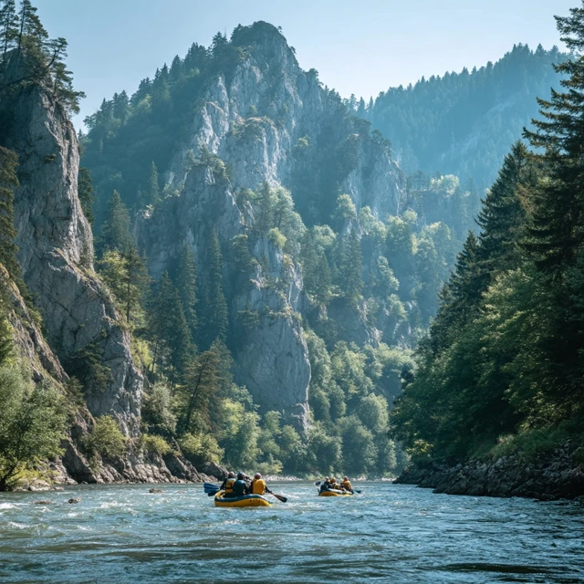 Rafting on Dunajec River Scenic Adventure