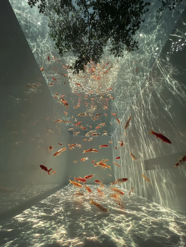 Dreamscape Koi Fish Interior Design Fantasy