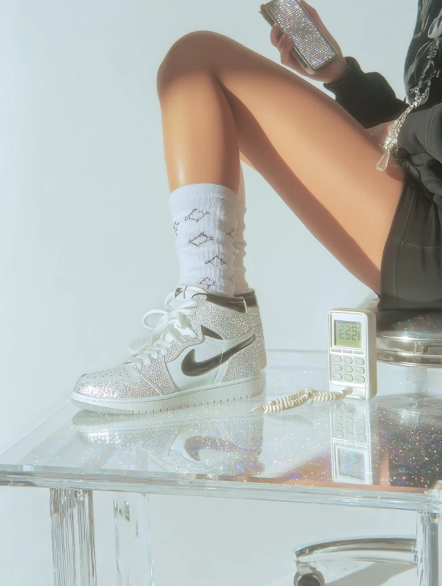 Y2K Fashion: Nike Jordans, Crystals, 90s Editorial