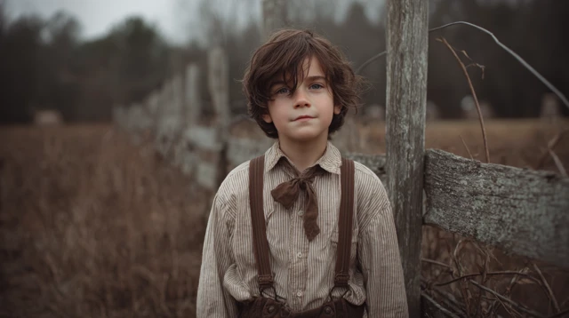 Rural Georgia Boy 1851 Photorealistic Cinematography