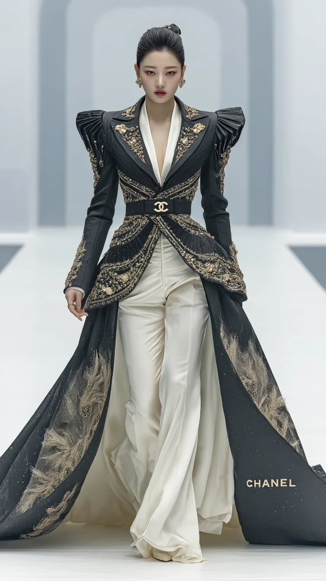Chanel Hanbok Runway Fashion Korean Beauty
