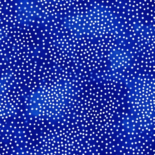 Royal Blue and White Polka Dot Pattern Whale Shark
