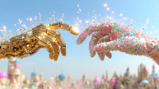 Inclusive Tech: Robotic and Human Hands Connect