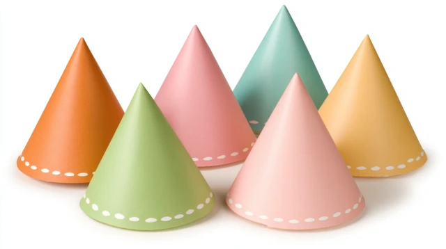 Pet Birthday Party Hats Colorful Celebration Supplies