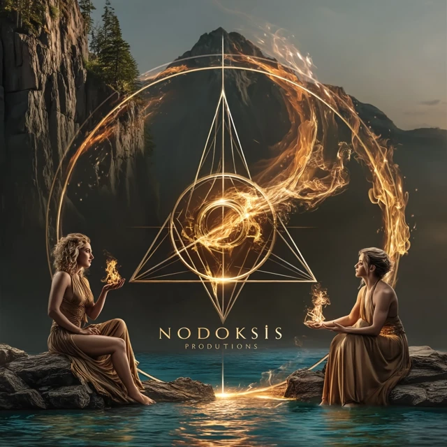 NODKOSIS PRODUCTIONS Logo Art Fantasy Design