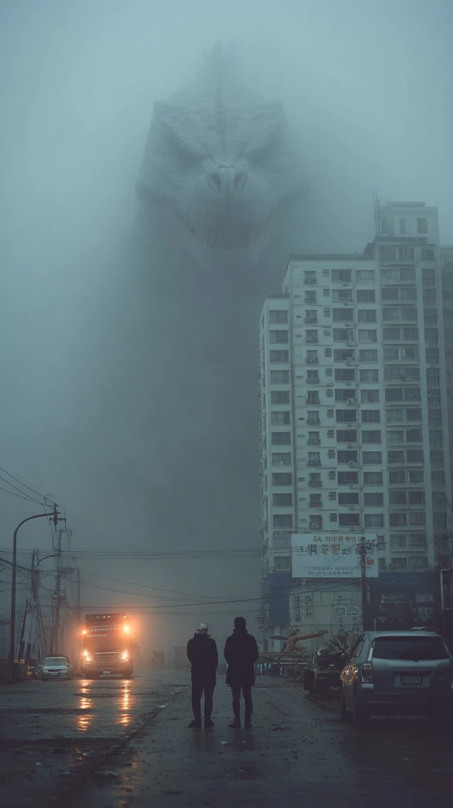 Godzilla Attacks Kochi Hyper Realistic Cinematic Shot