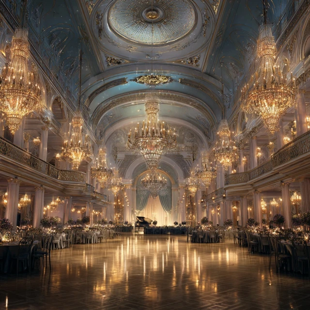 Evening Ballroom Neoclassical Interior Design