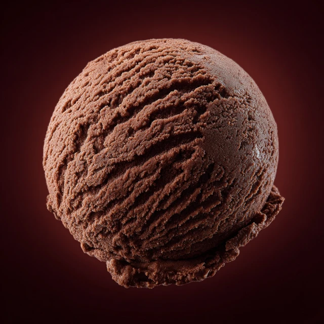 Chocolate Ice Cream Scoop Photography Ultra HD