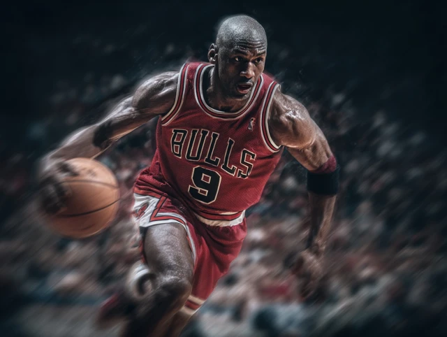 Michael Jordan Chicago Bulls 1991 NBA Photography