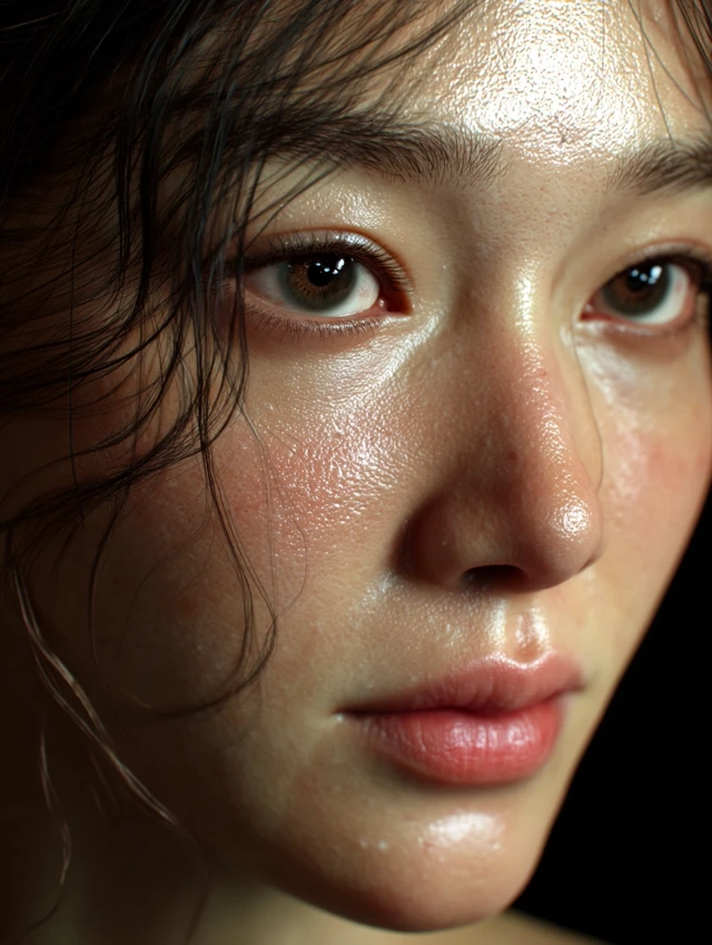 Asian Girl Portrait Hyper Realistic