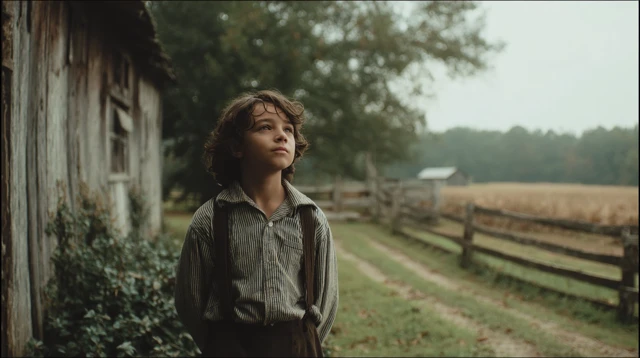 Rural Georgia Boy 1851 Photorealistic Cinematography