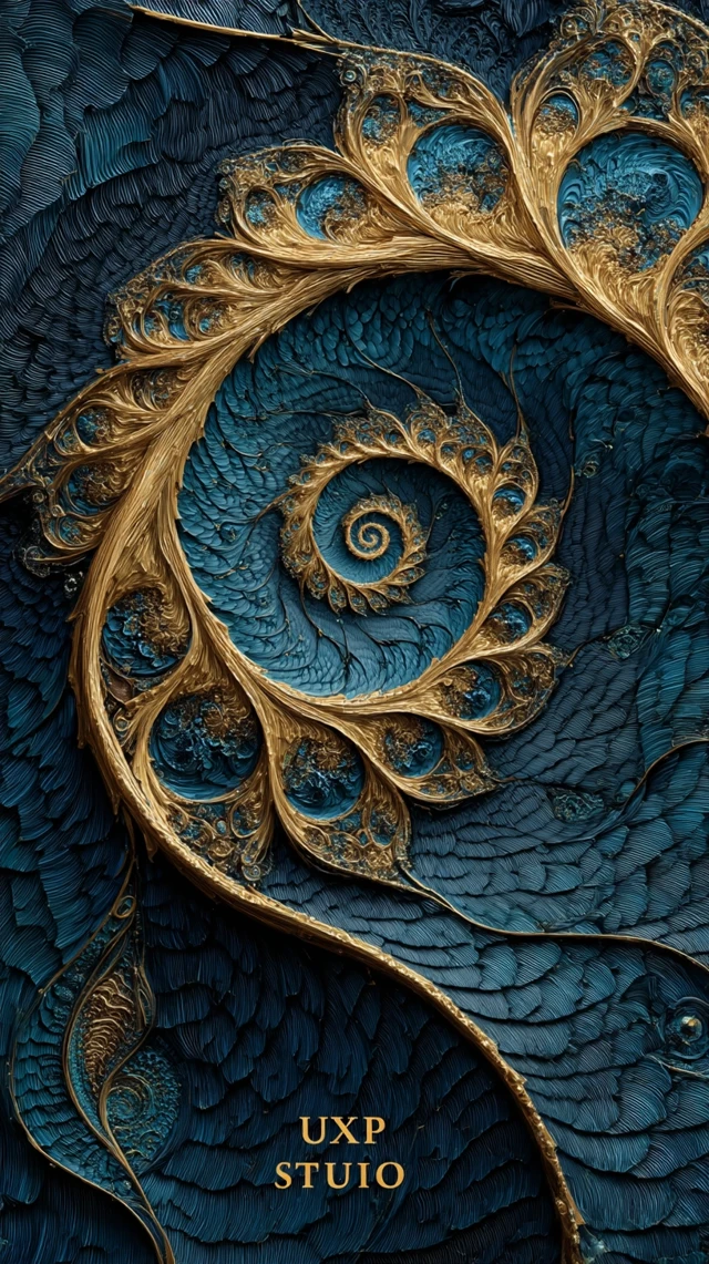 Hyperbolic Fractal Art: Fibonacci Sequence Design