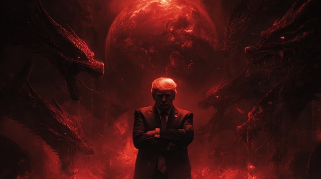 Unhinged Leader Prince of Darkness Fantasy Art