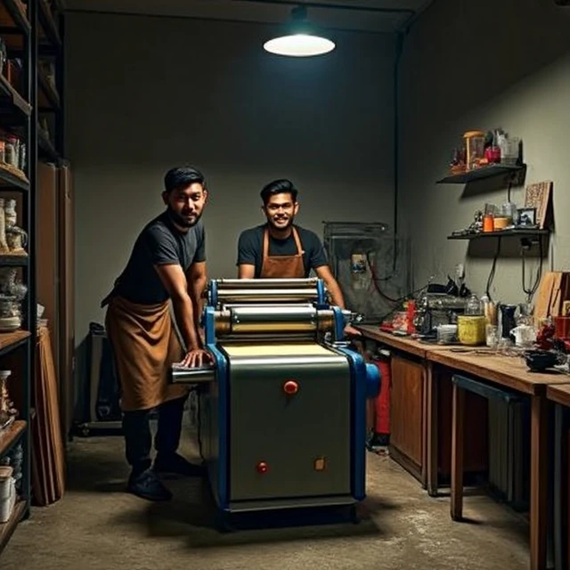 Indonesian Cafe Kitchen Noodles Machine