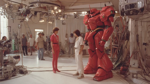 Retro Evangelion Still Jodorowsky Asuka Film Set