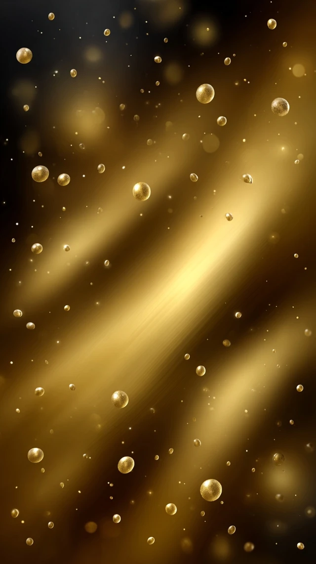 Gold Bokeh Abstract Dreamy Motion 4K