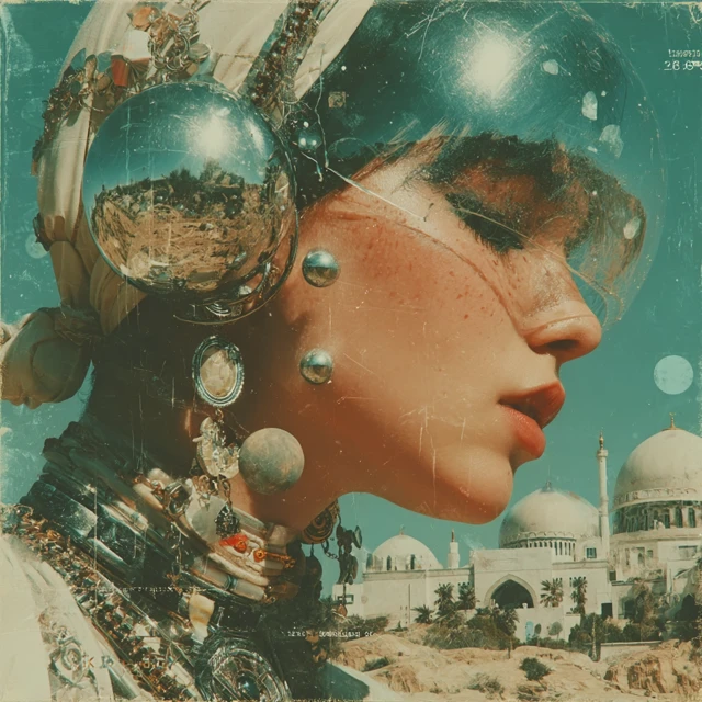 Surreal Angel Dreamscape Avant Garde Jewelry