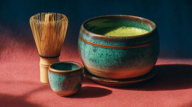 Matcha Brewing Kit Pure Style Saturated Colors