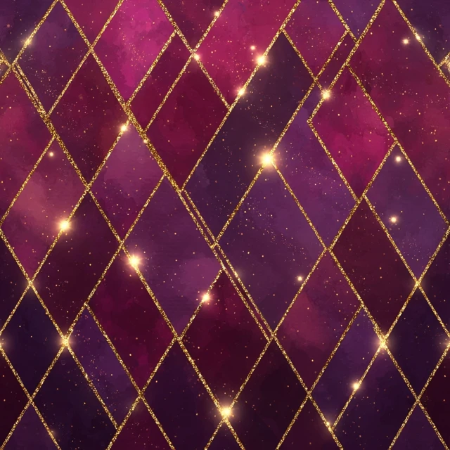 Luxury Gold Burgundy Background Hand Drawn Style