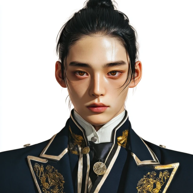 Korean Fantasy Schoolboy Portrait