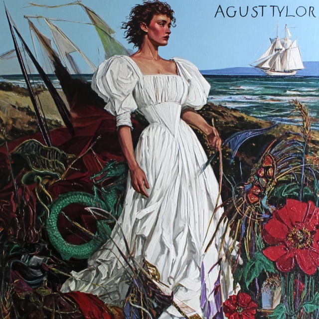 August Taylor Art Portrait
