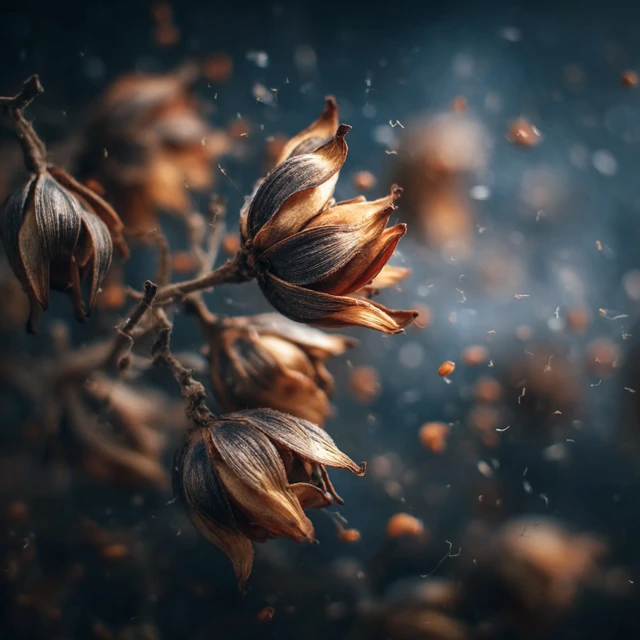 Evil Fantasy Seeds Natural Background Photo
