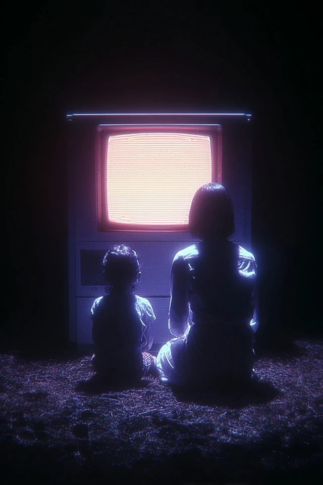 Wholesome Image Showing A Man With His Mother
