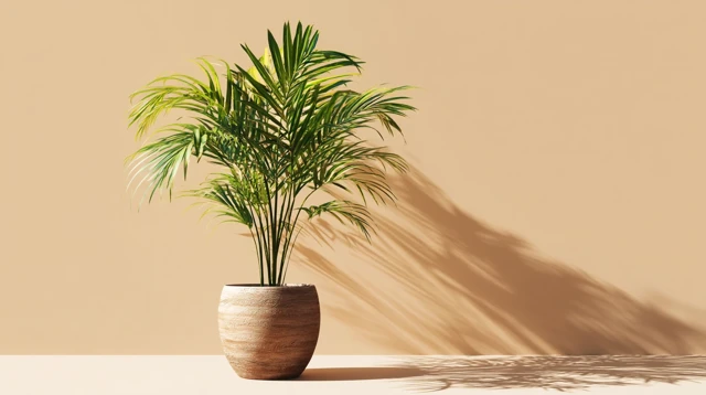 Areca Palm Pot Stock Photo Quality