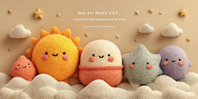 Celestial Kawaii Family Pastel Art