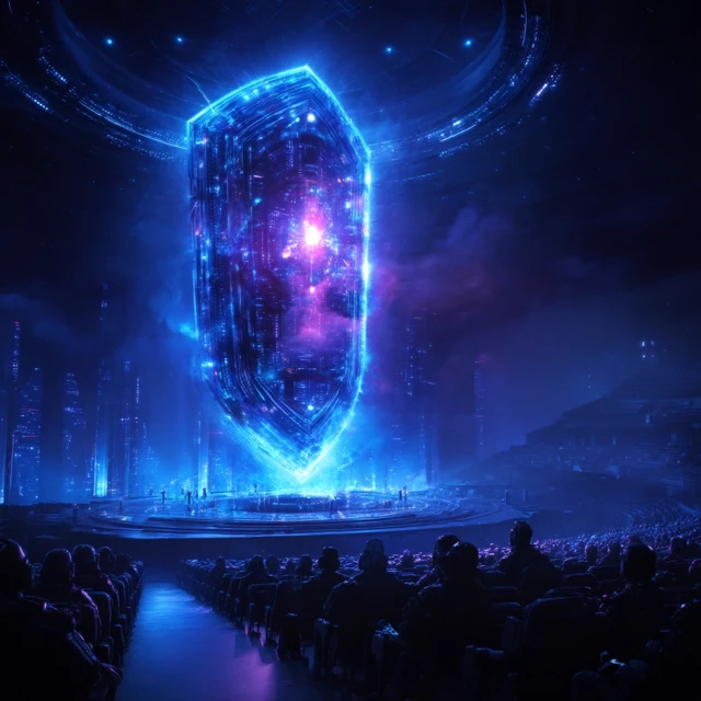 Cybersecurity Summit 3D Scene Shield Launch
