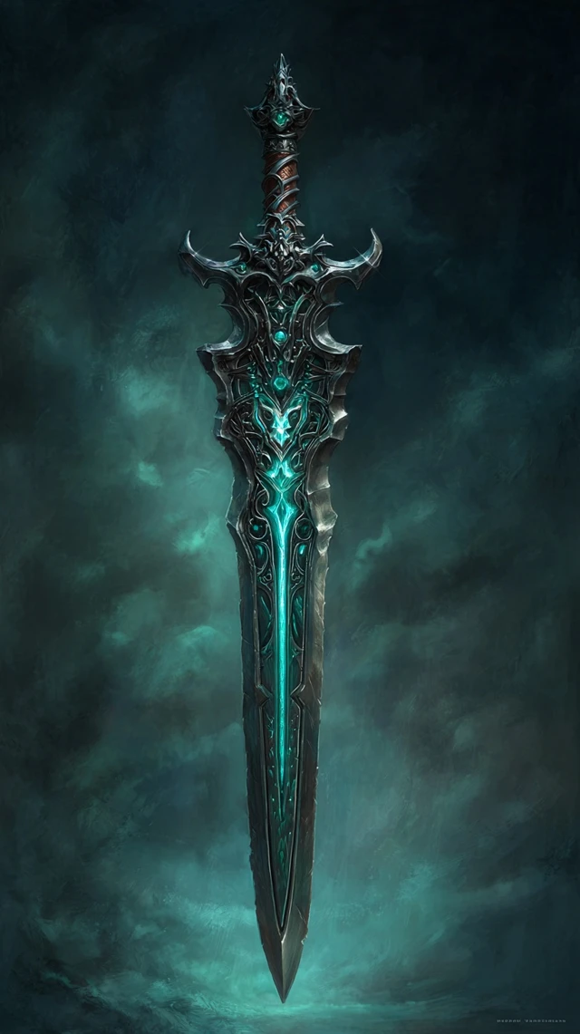 Elden Ring Moon Sword Dark Fantasy Concept Art