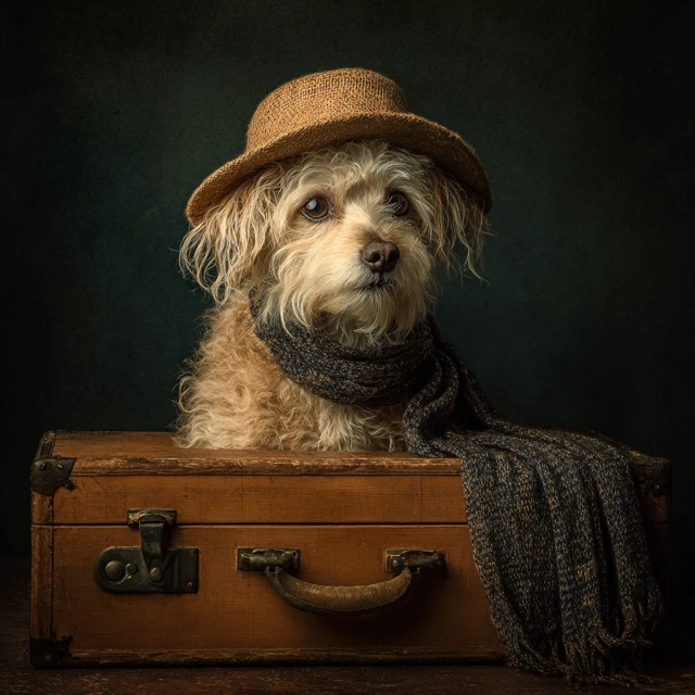 Dog Portrait with Blue Eyes Stunning Photography