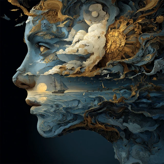 Surreal Dreamscape Art Inspired by Nightmare