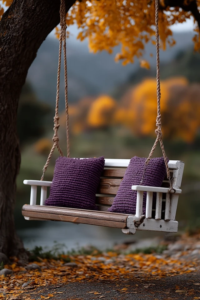 Autumn Swing in the Park
