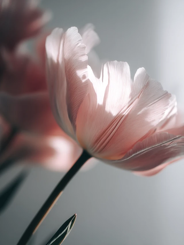 Pink Tulip Flower Photography