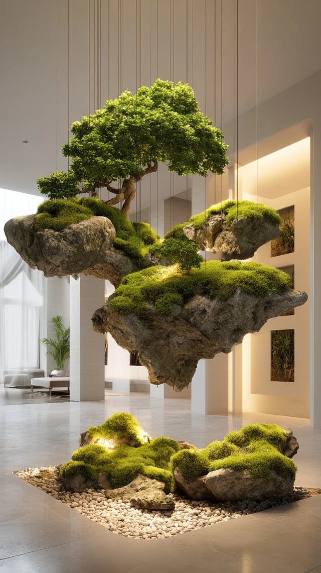 Modern Bonsai Tree Elegant Home Decor