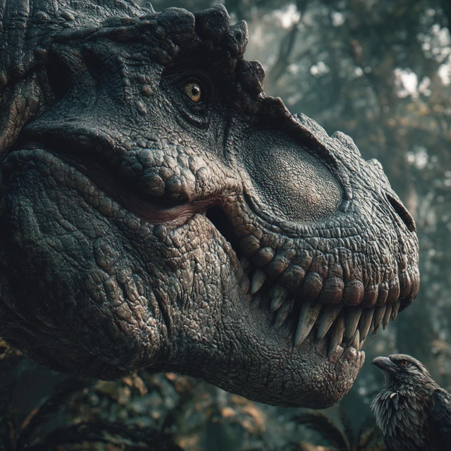 Tyrannosaurus Rex Close Up Prehistoric Predator