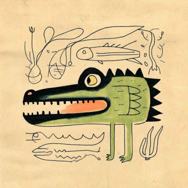 Crocodile Day Illustration Art