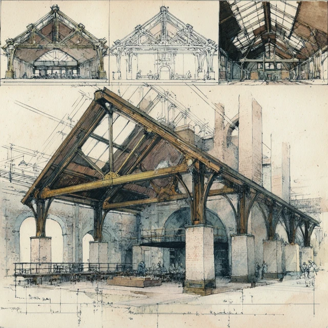 Art Gallery Architecture James Sterling Style