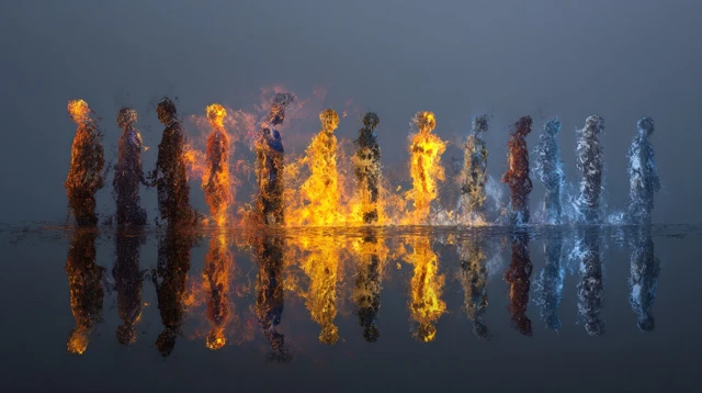 Elemental Beings Fire Air Water Earth Ether