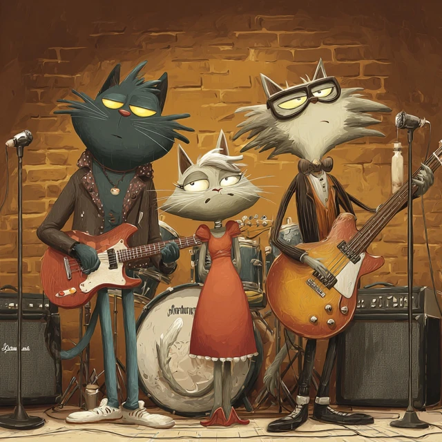 The Random Kats Live Music Event at the Museum