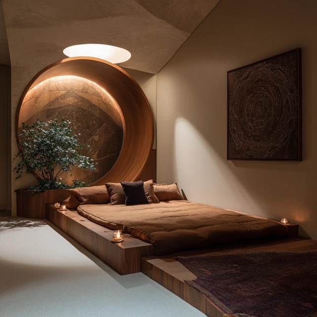 Relaxing Bedroom Interior Design Sound Healing Center
