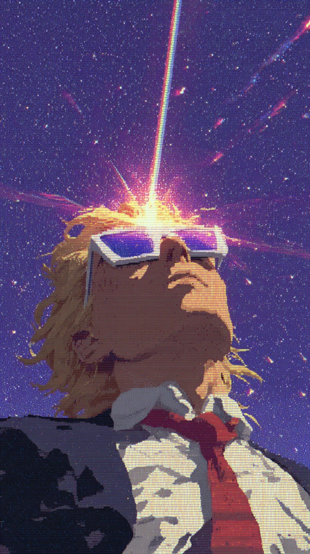 All Might Cool Anime Art