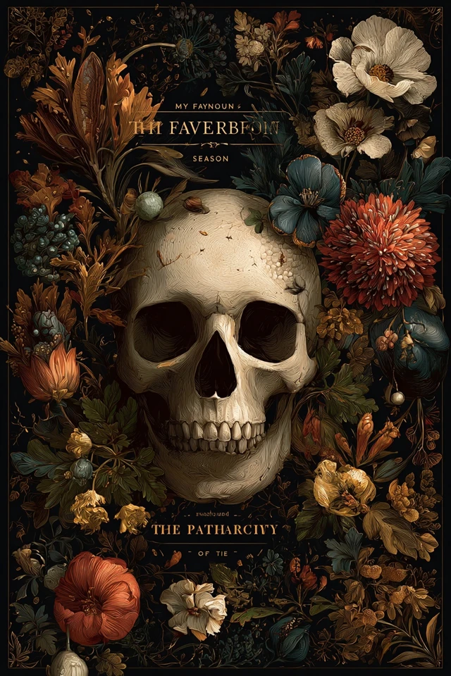 Fall of the Patriarchy Skull Artwork