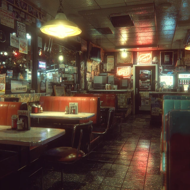 1980s Diner Interior Screenshot